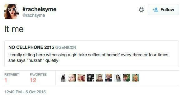 Photo of a tweet using the "It me" meme formulation