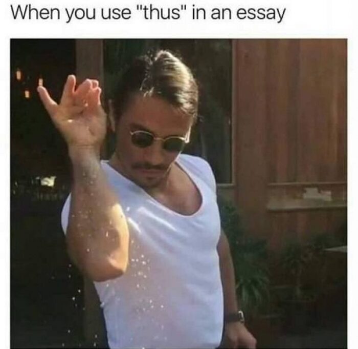 An example of the "salt bae" meme