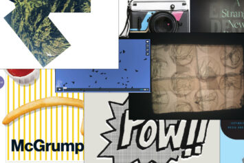 Collage with images from social media