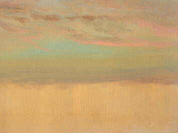 Frederic Edwin Church, Cloud Study, 1870–80. Courtesy Cooper Hewitt, Smithsonian Design Museum, New York.