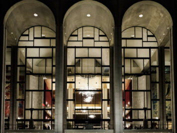 Exterior view of Metropolitan Opera
