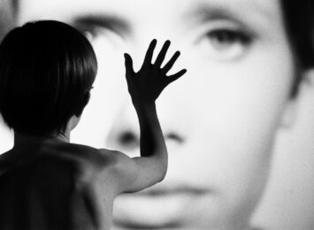 An image from Ingmar Bergman's Persona