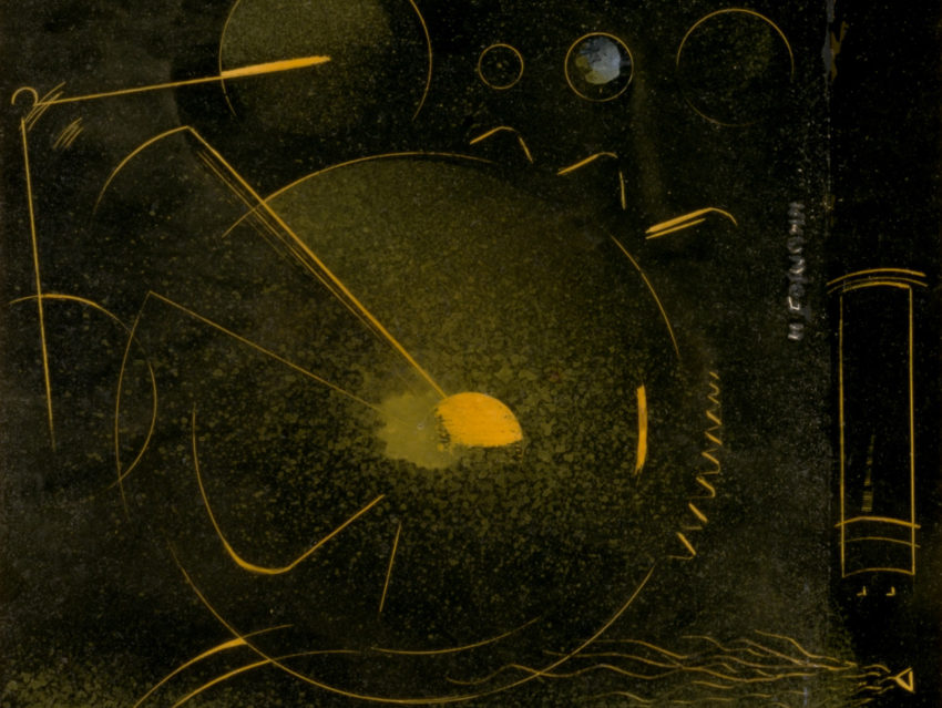 Abstract geometric image.