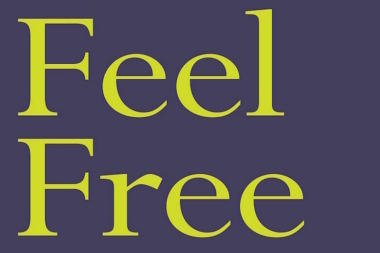 The book cover Feel Free by Nick Laird.