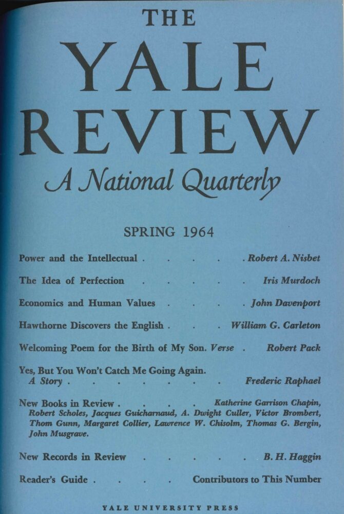 Spring 1964 cover image