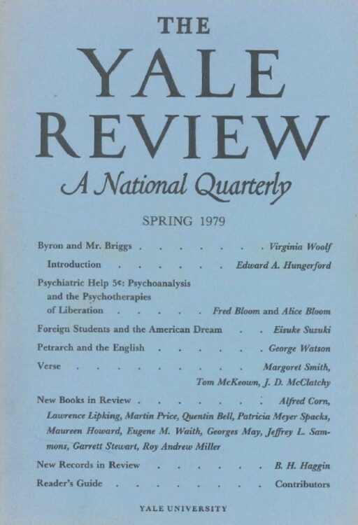 Spring 1979 cover image