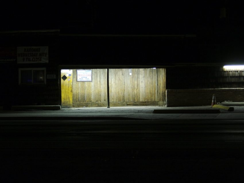 Bard at night. Marc Moss / Creative Commons