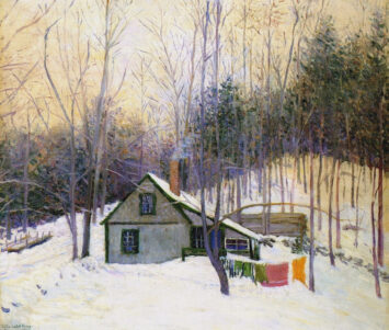Lilla Cabot Perry, A Snowy Monday, 1926