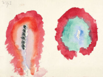 Hilma af klimt, Wheat and wormwood, 1922.